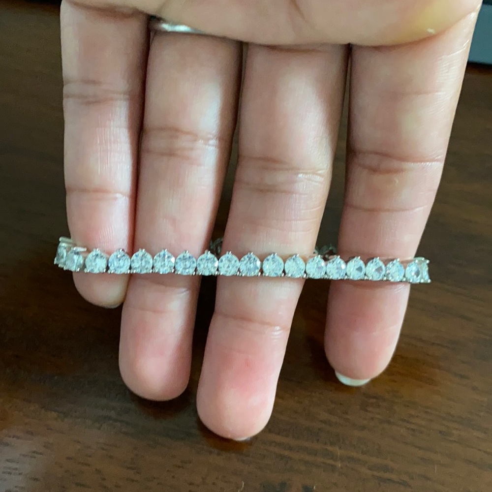 New Royce Cubic zirconia 1 carat tennis bracelet